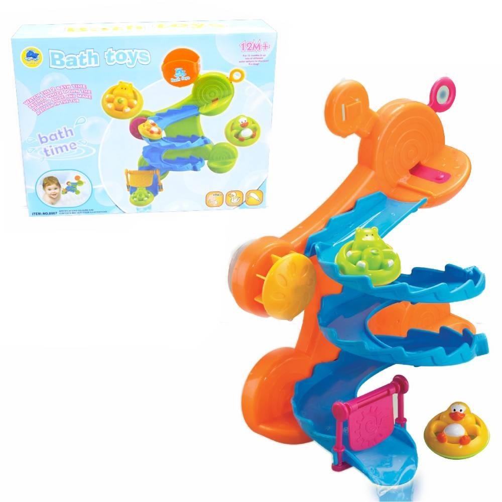 

Набор для ванной Bath Toys Трек горка развивающая игрушка для купания и игры в воде 8807