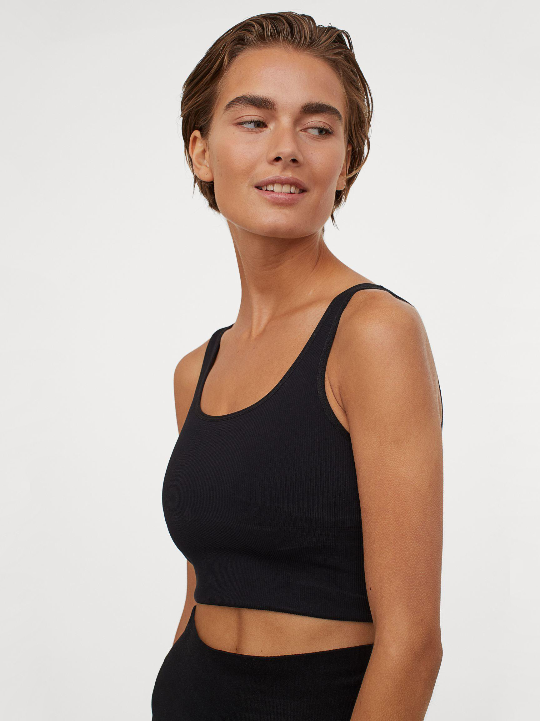 

Спортивный топ H&M 8521741-AAAD M Черный