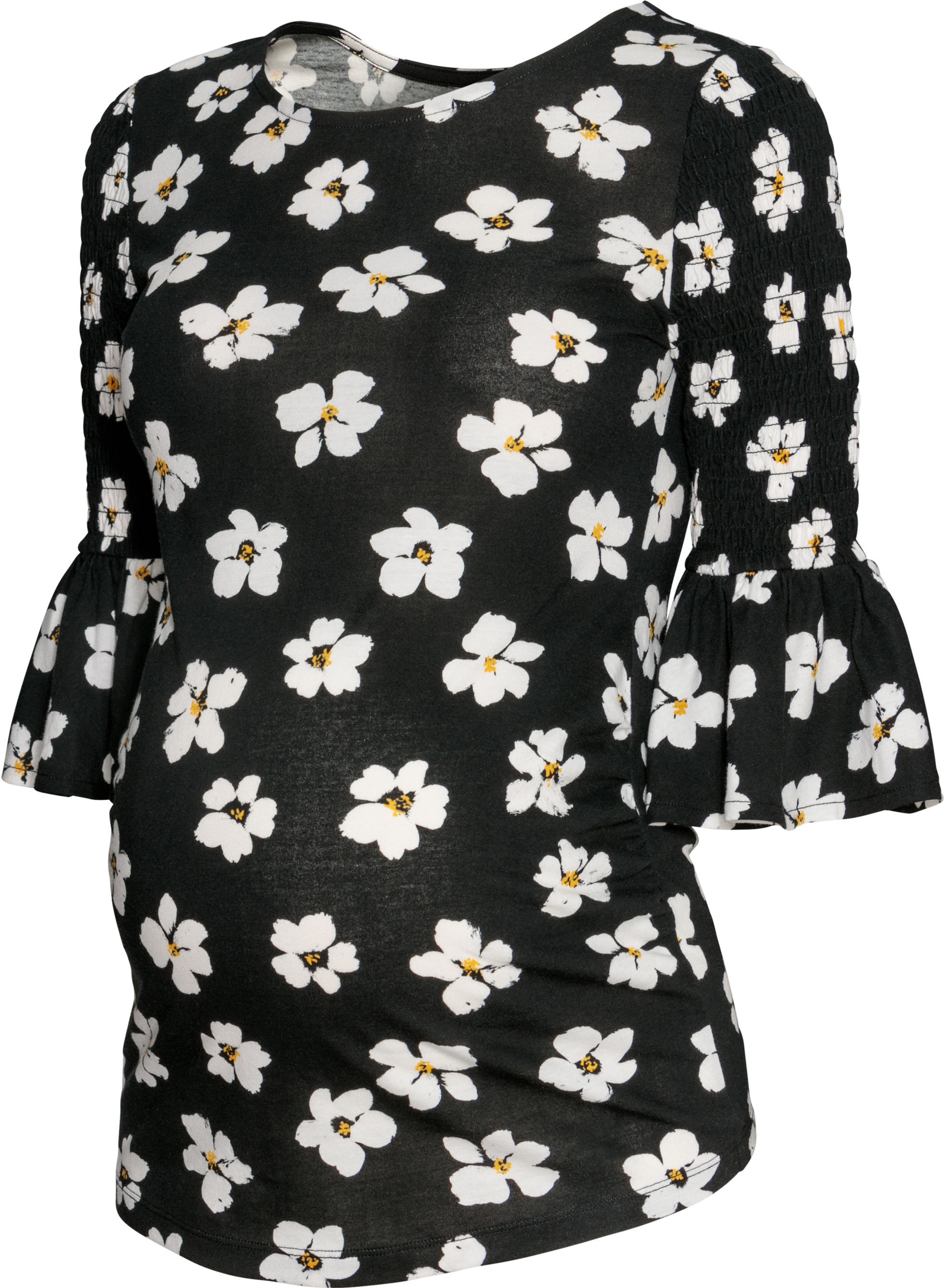 

Лонгслив для беременных H&M 5801176-ACOZ S Черный