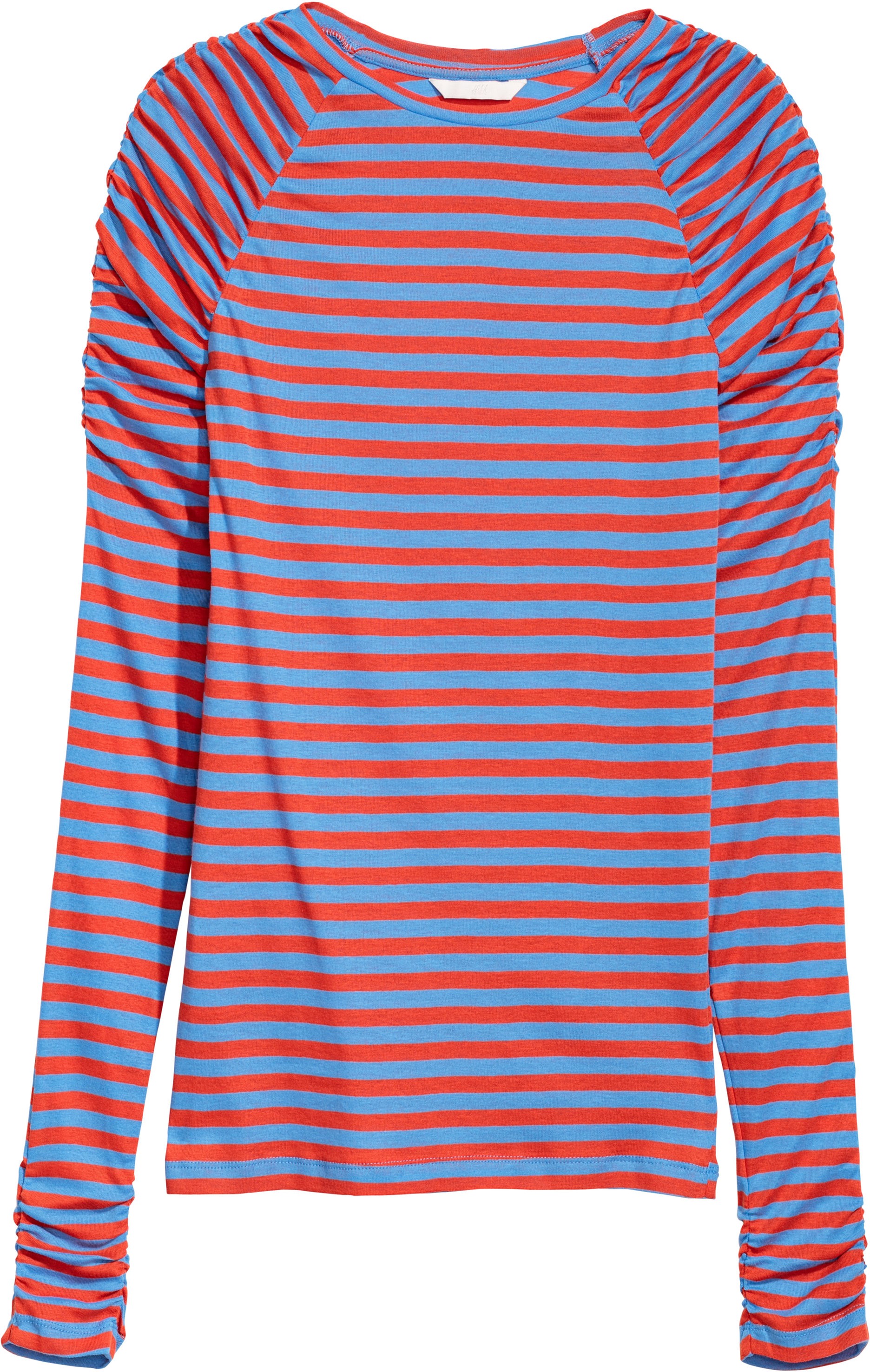 

Лонгслив H&M 5831587-ABOP 34 Синий с красным