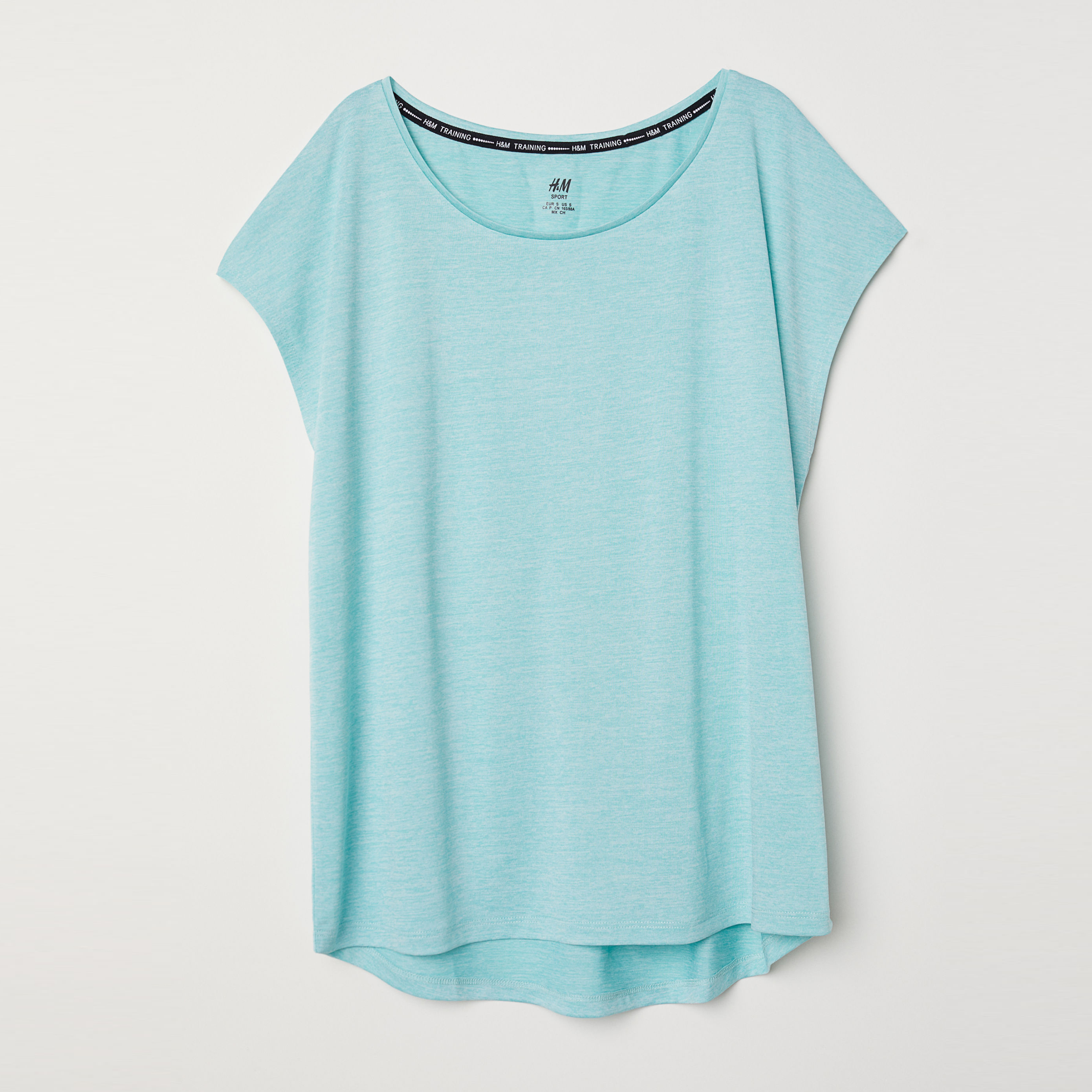 

Футболка H&M 5679938-ACVR S Мятная