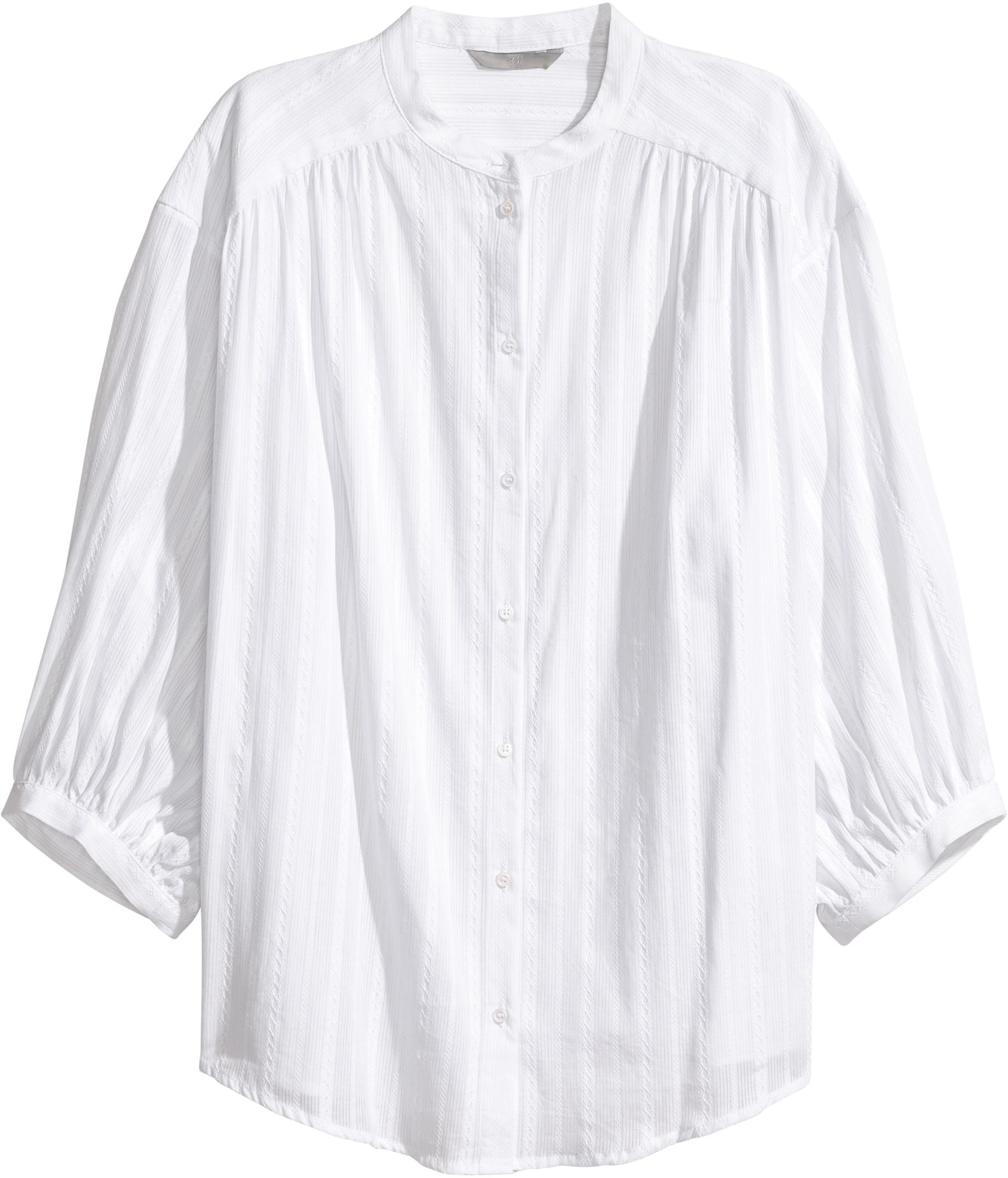 

Рубашка H&M 6027227-ACSD 40 Белая