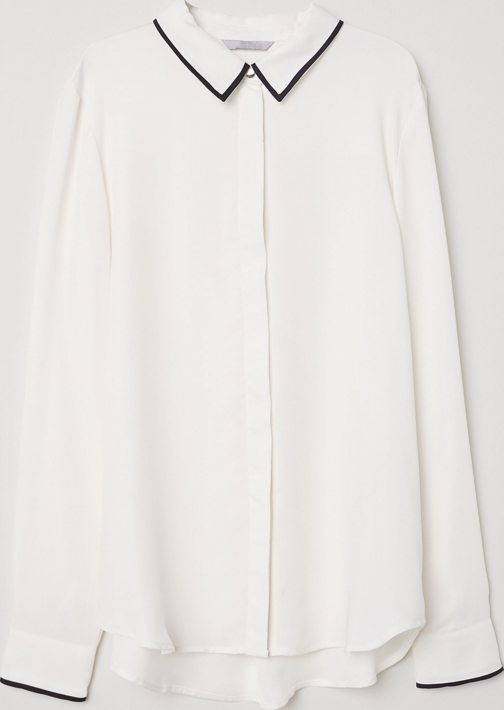 

Рубашка H&M 6888738-ABBE 32 Белая с черным
