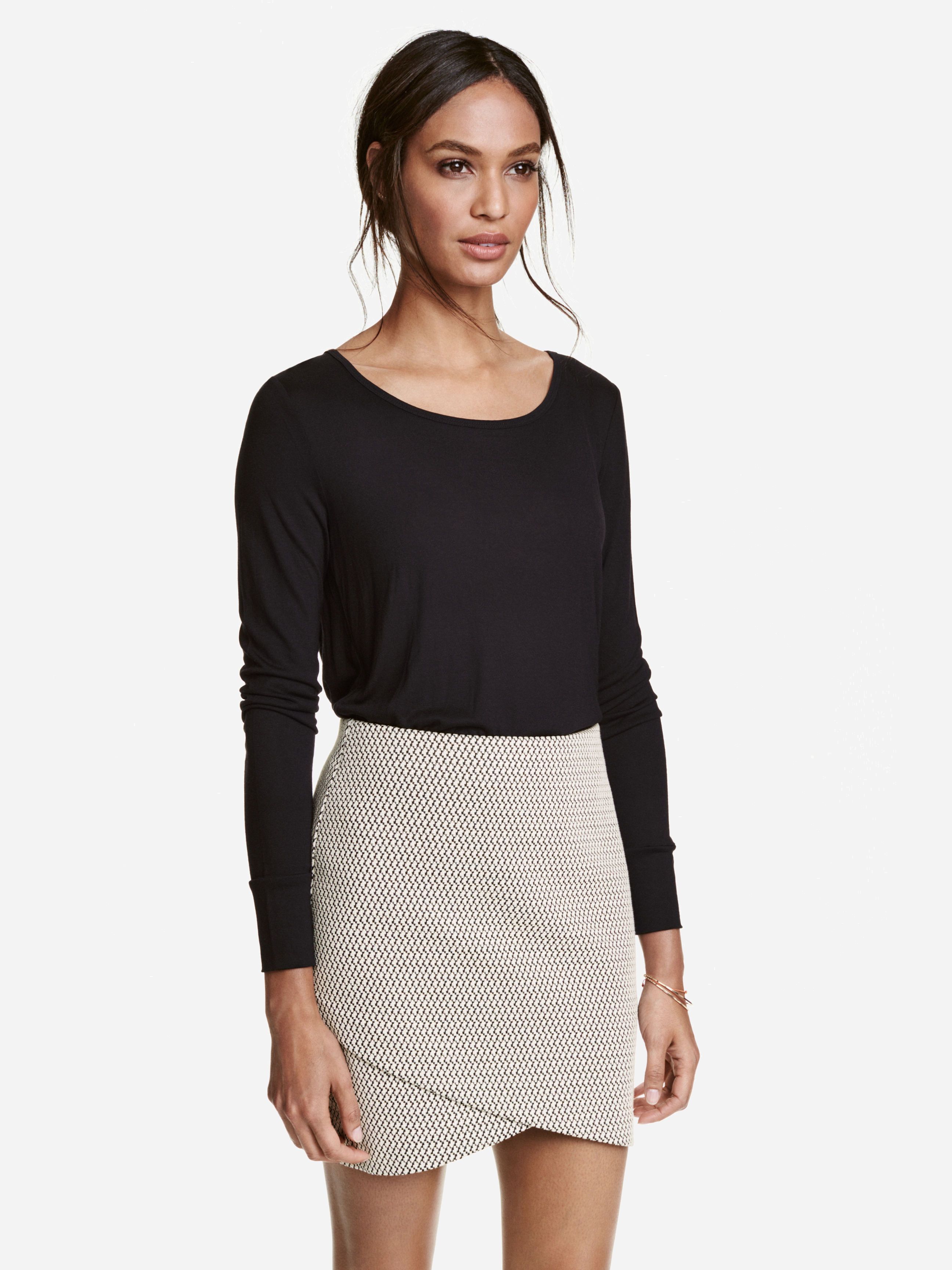 

Лонгслив H&M 2300273-z XS Черный