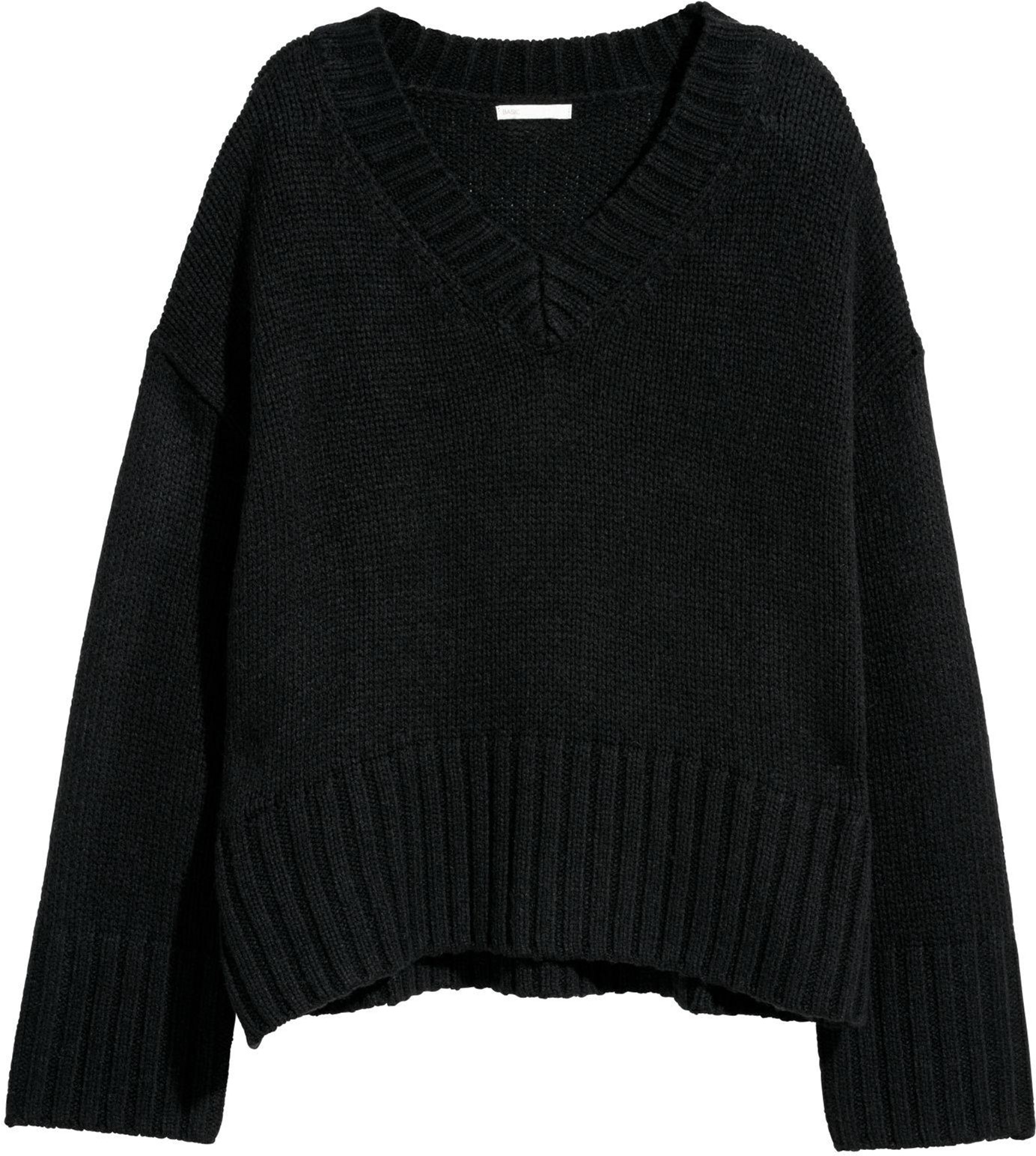 

Пуловер H&M 5913457-AAAD L Черный