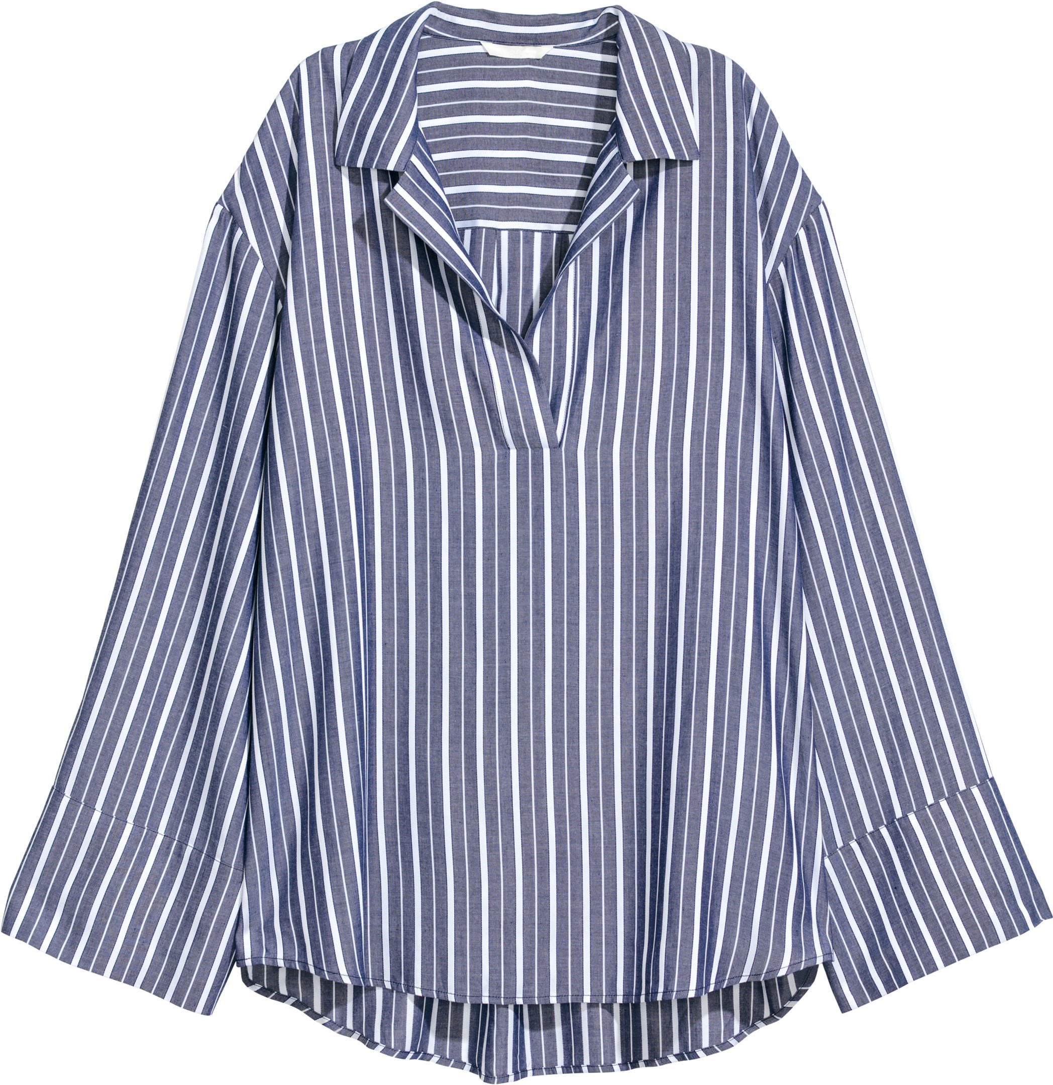 

Блузка H&M 6345417-AARY S Синяя с белым