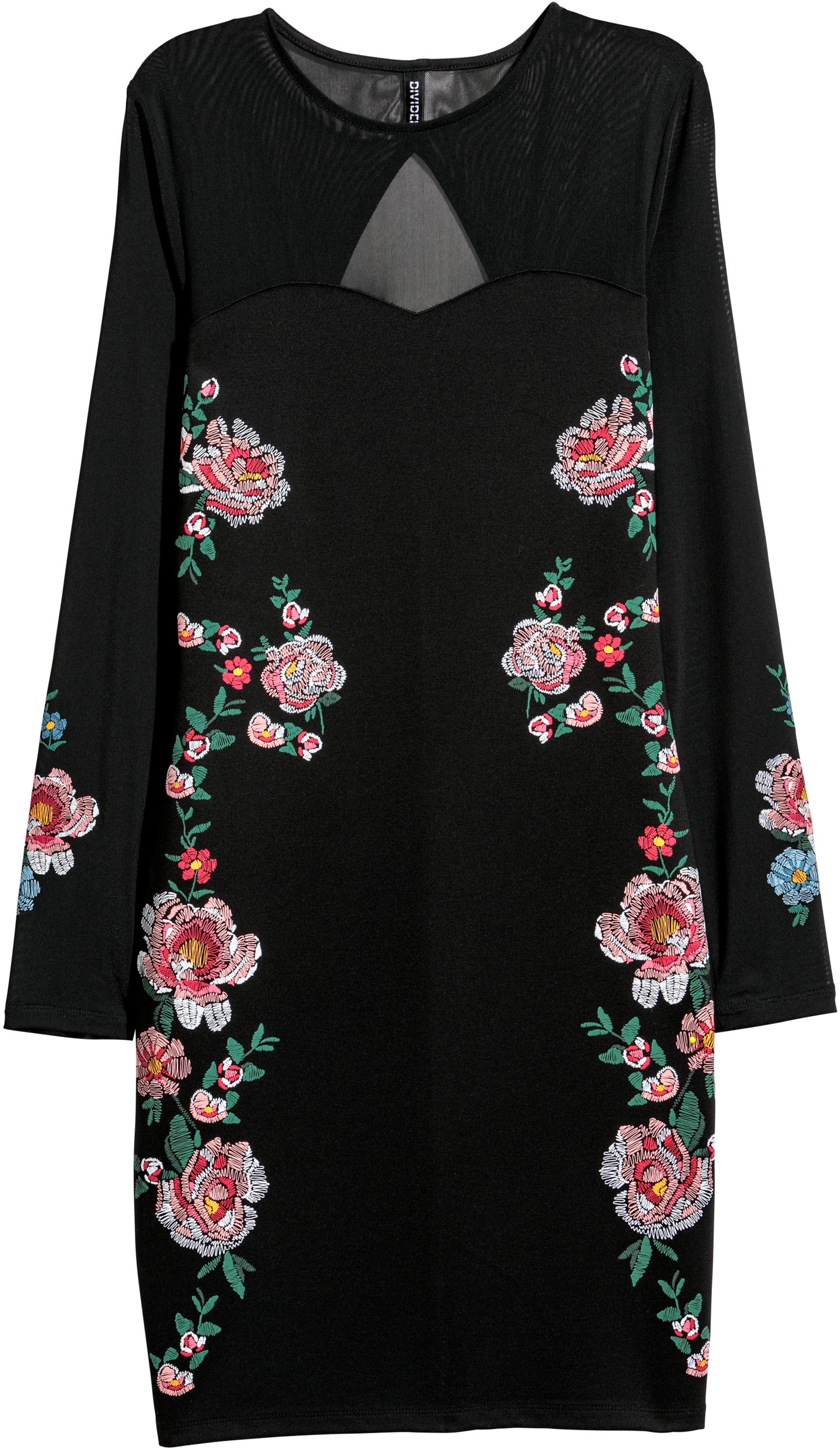 

Платье H&M 5733787-AAPU  Черное, Платье H&M 5733787-AAPU 32 Черное