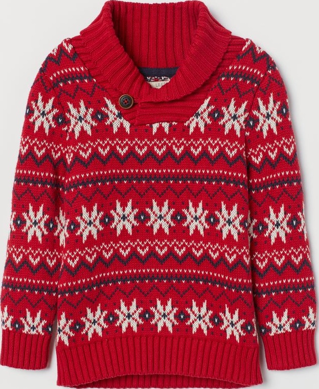 

Джемпер H&M 0638887 98-104 см Красный