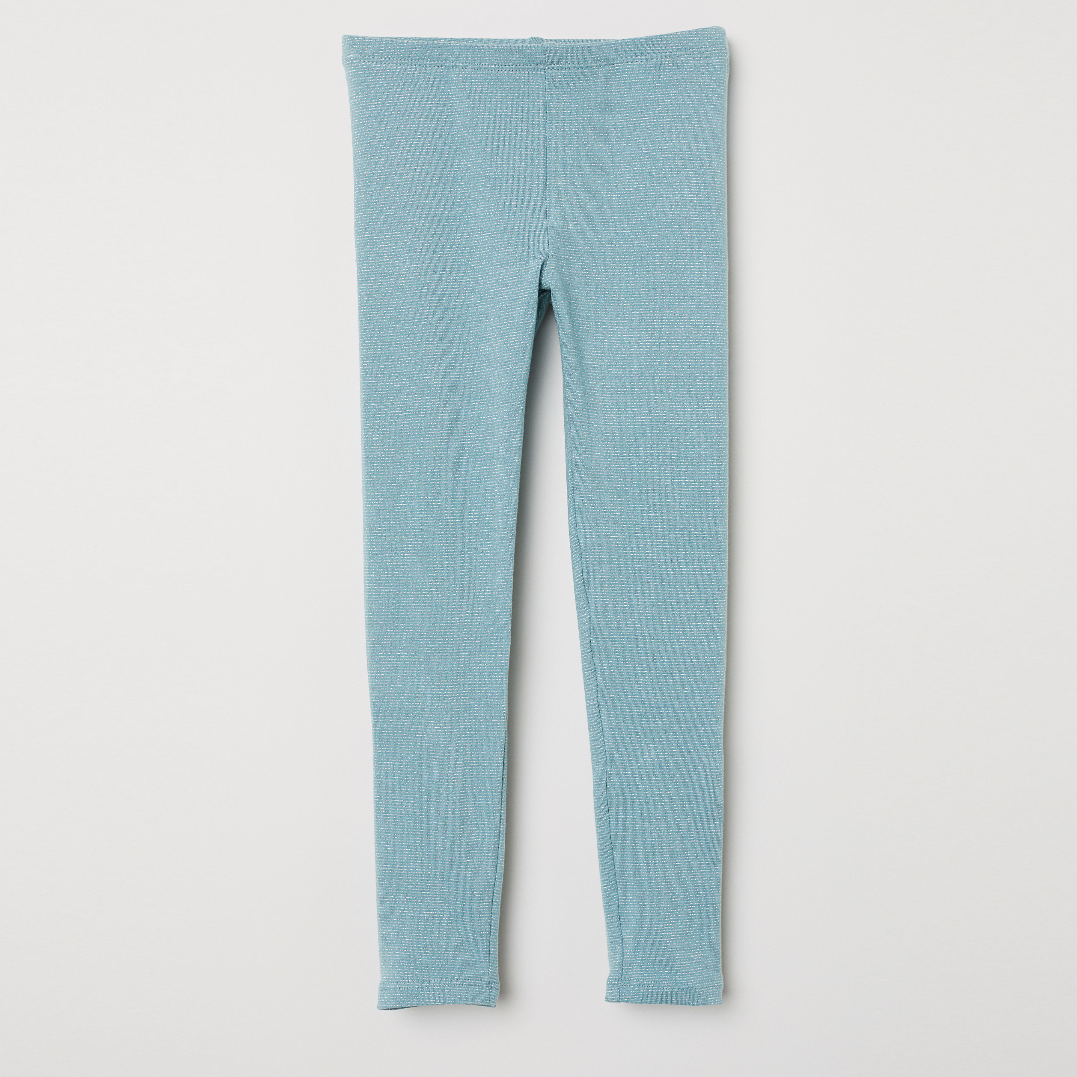 

Леггинсы H&M 6202168 92 см Бирюзовые блестящие