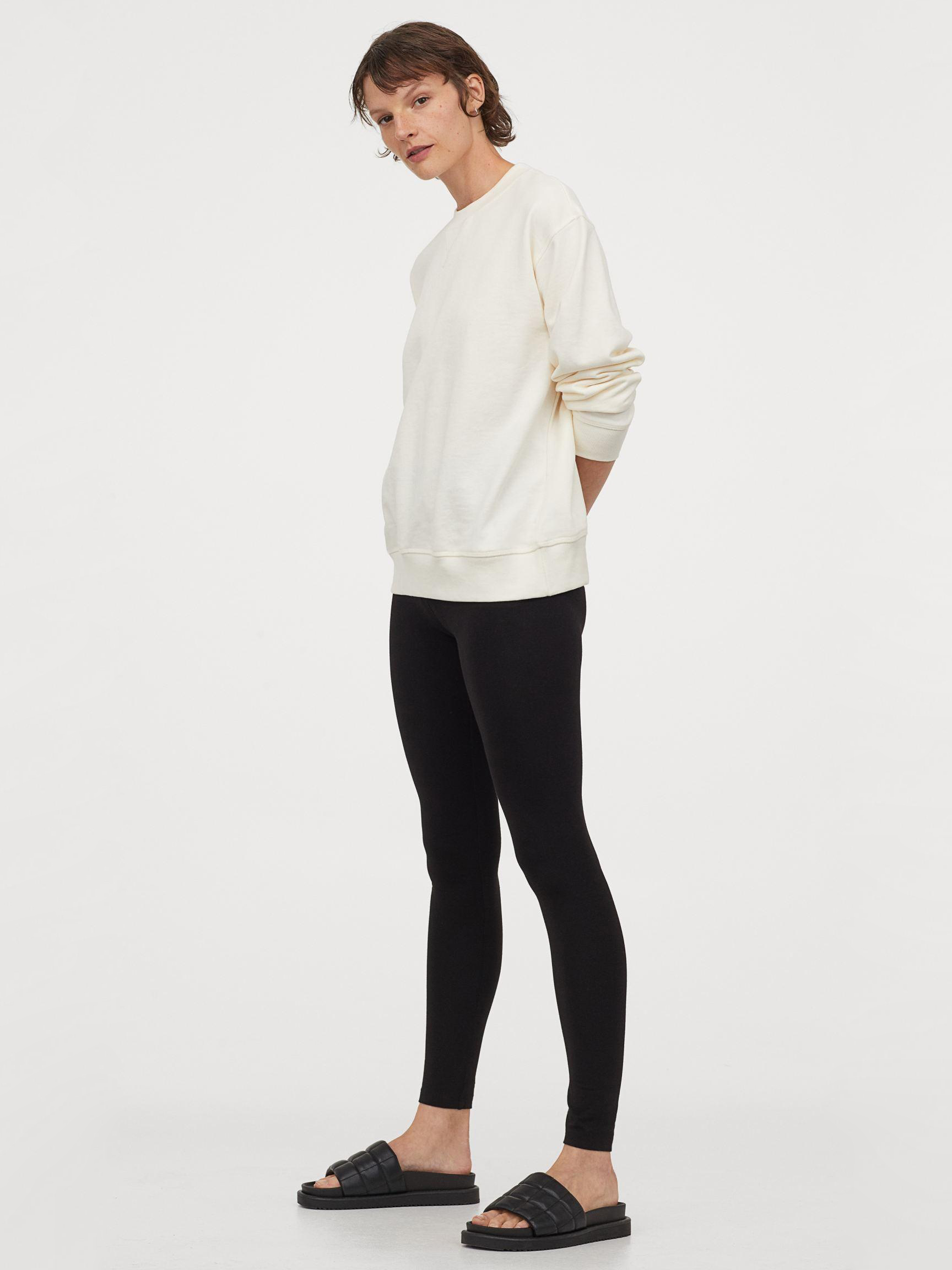 

Леггинсы H&M 7689121-AAAD M Черные (DD3000002455560_PS2030000088249)