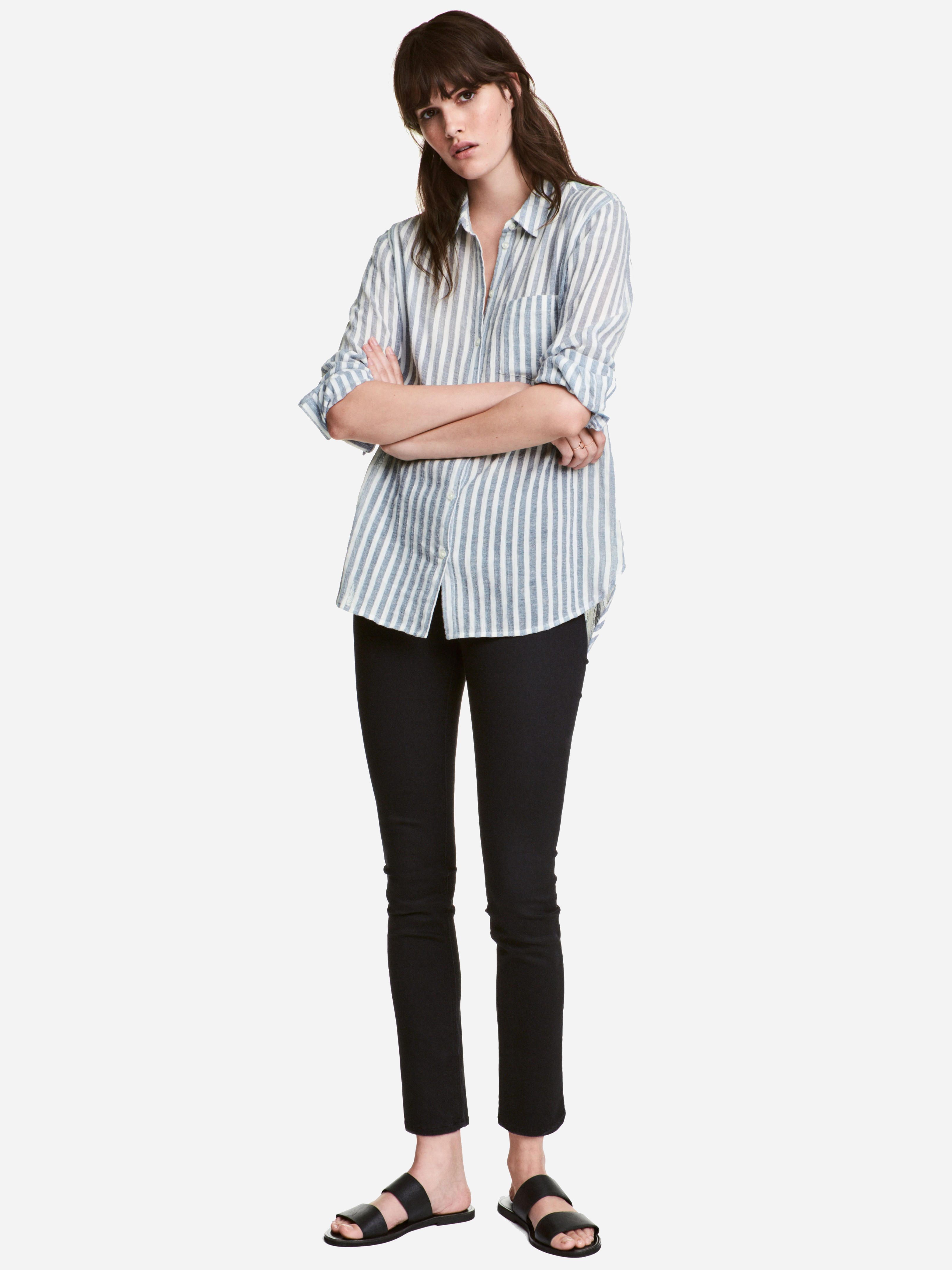 

Джинсы H&M 4859506-AAAD 32 Черные