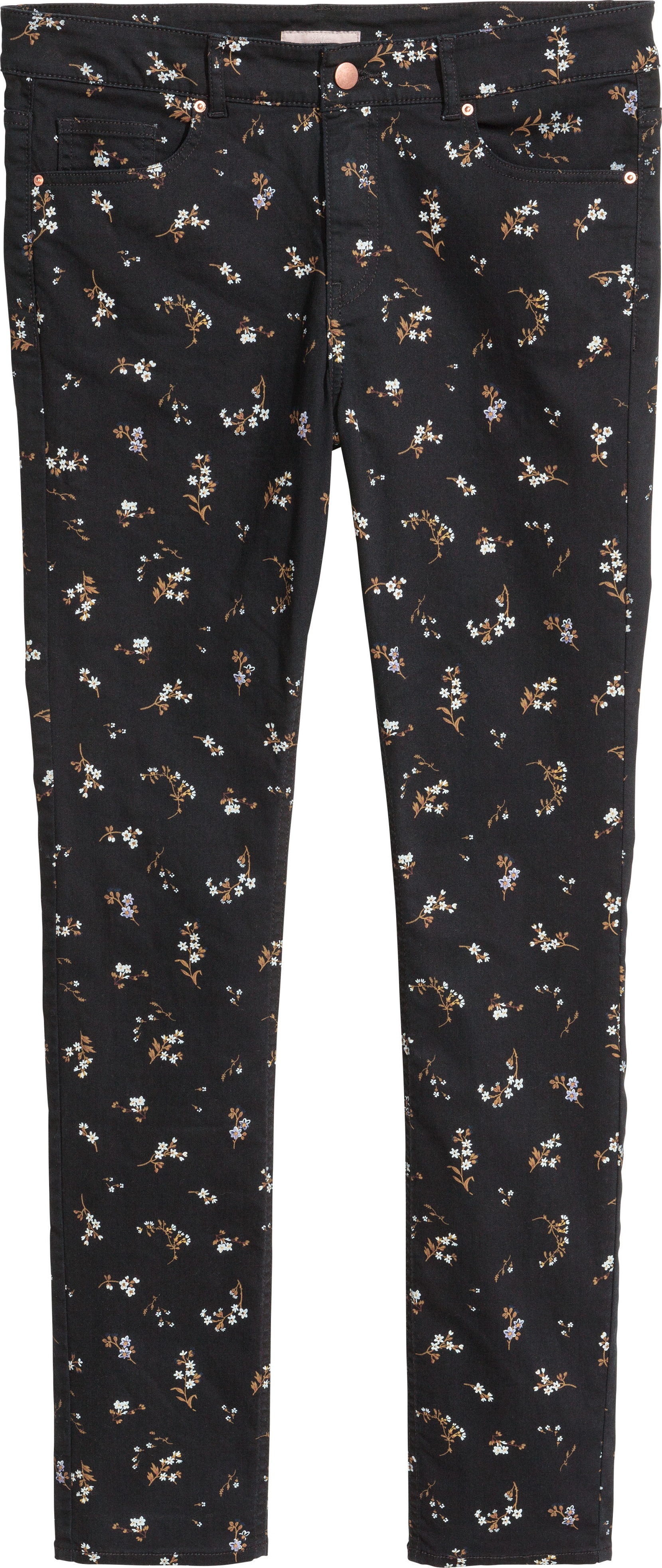 

Джинсы H&M 3528116-AAUU 46 Черные