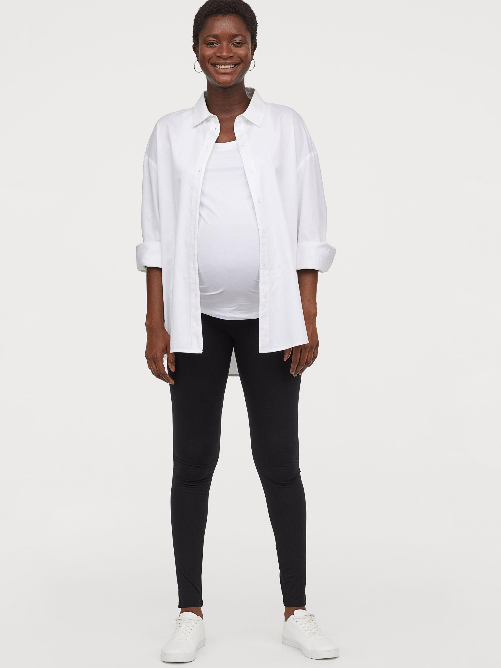

Леггинсы для беременных H&M 1201290-AAAD XS Черные