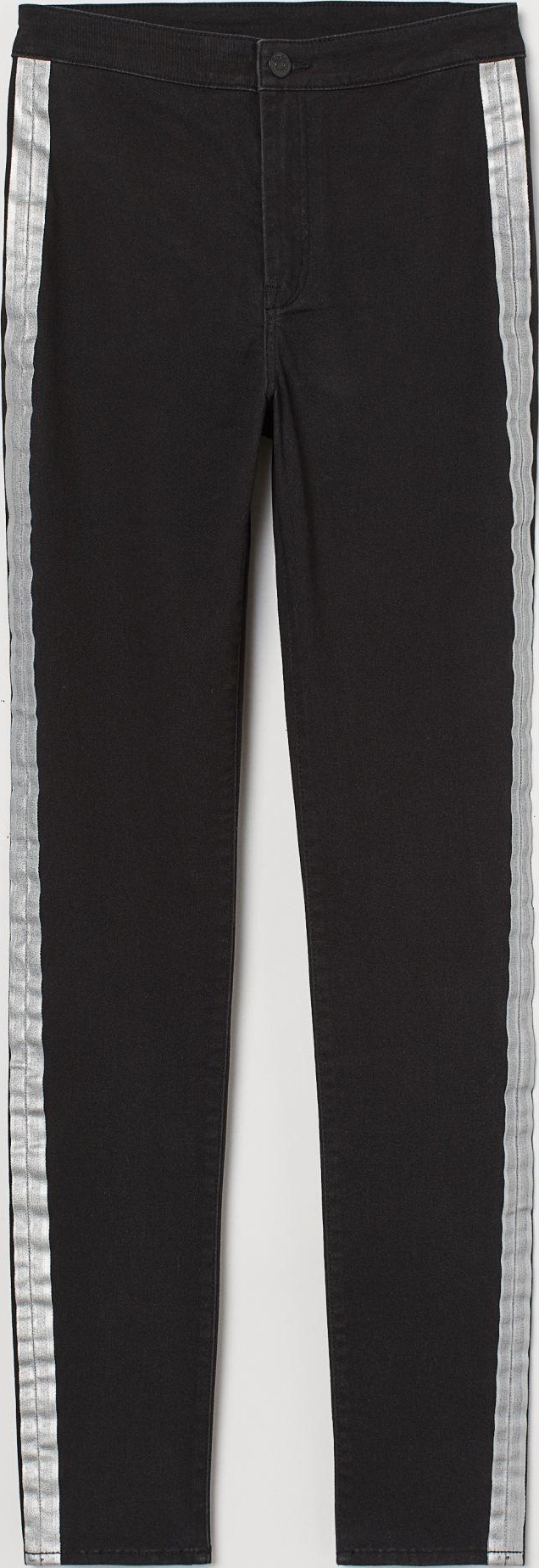 

Джинсы H&M 7955500-ABFJ 38 Черные с серебристым