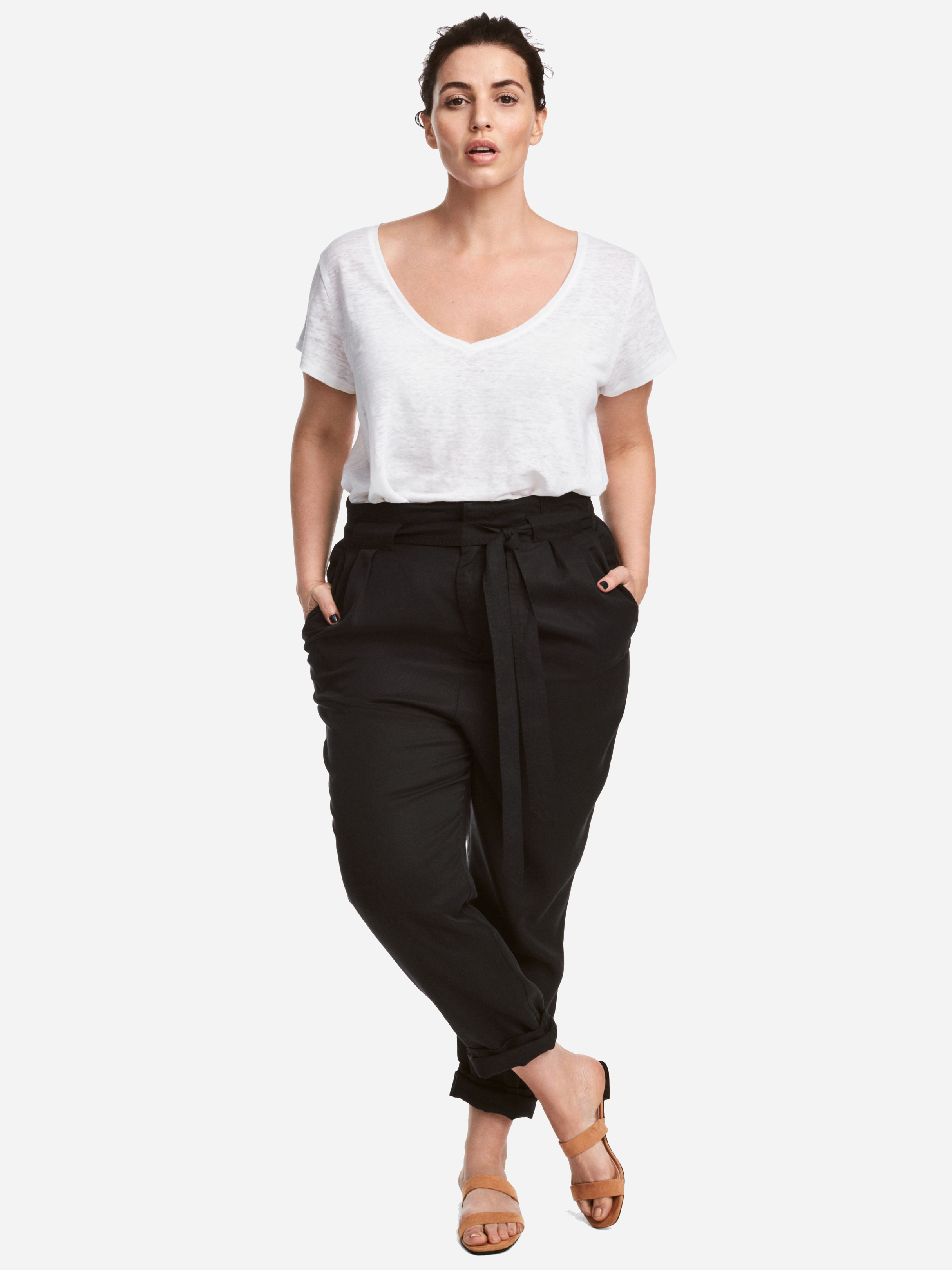 

Брюки H&M 5425385-AAAD 52 Черные