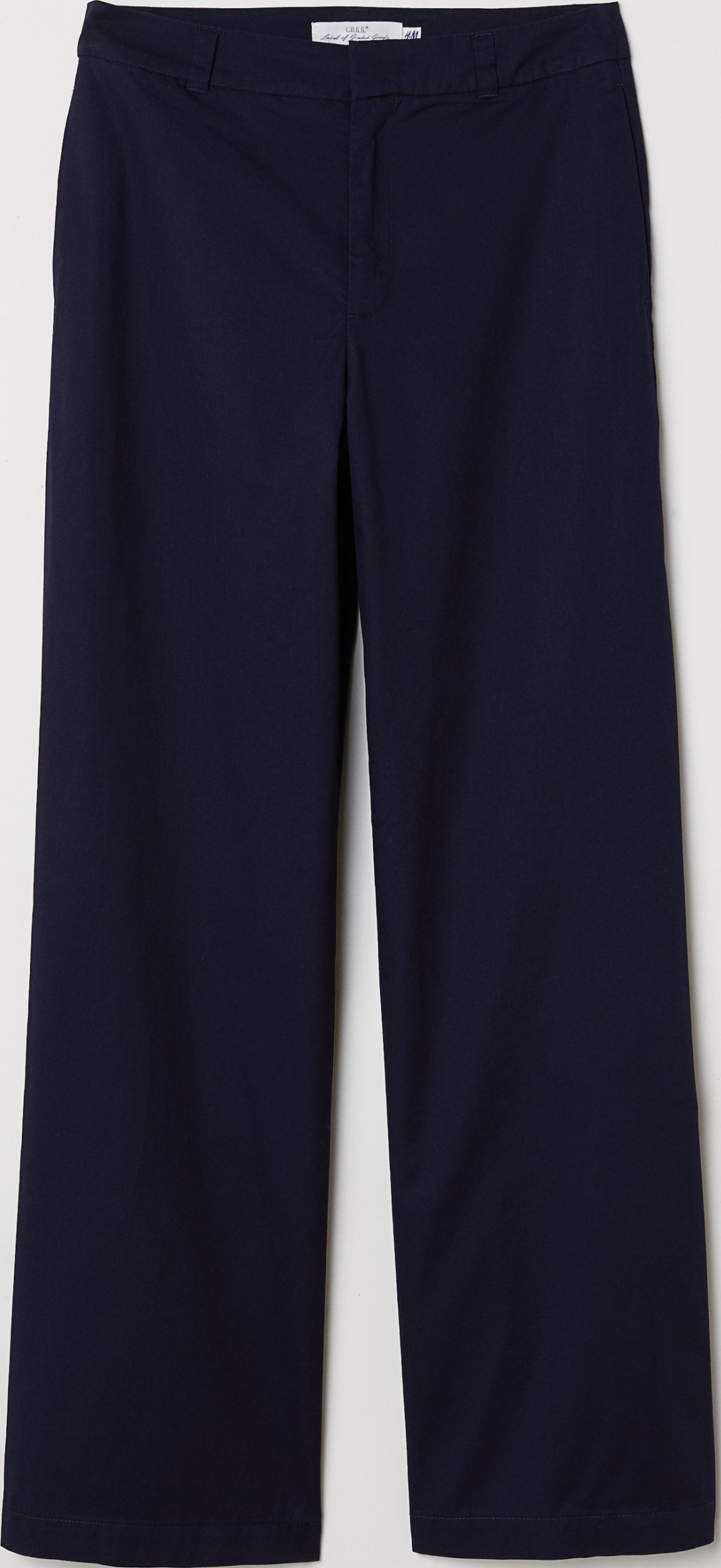 

Брюки H&M 6420477-AAQJ 34 Темно-синие