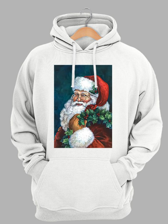 

Худи JHK Santa Claus SWRAKNG-WH/NG  Белое, Худи JHK Santa Claus SWRAKNG-WH/NG XL Белое