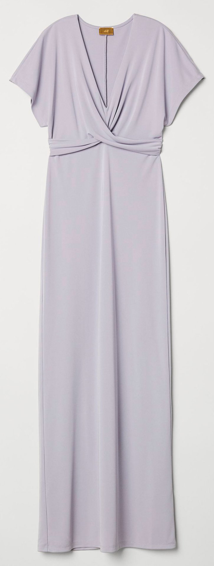 

Платье H&M 212-6582878  Бледно-серое, Платье H&M 212-6582878 44 Бледно-серое