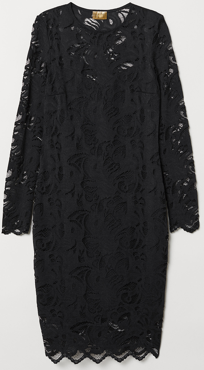 

Платье H&M 0580869_02 34 Черное