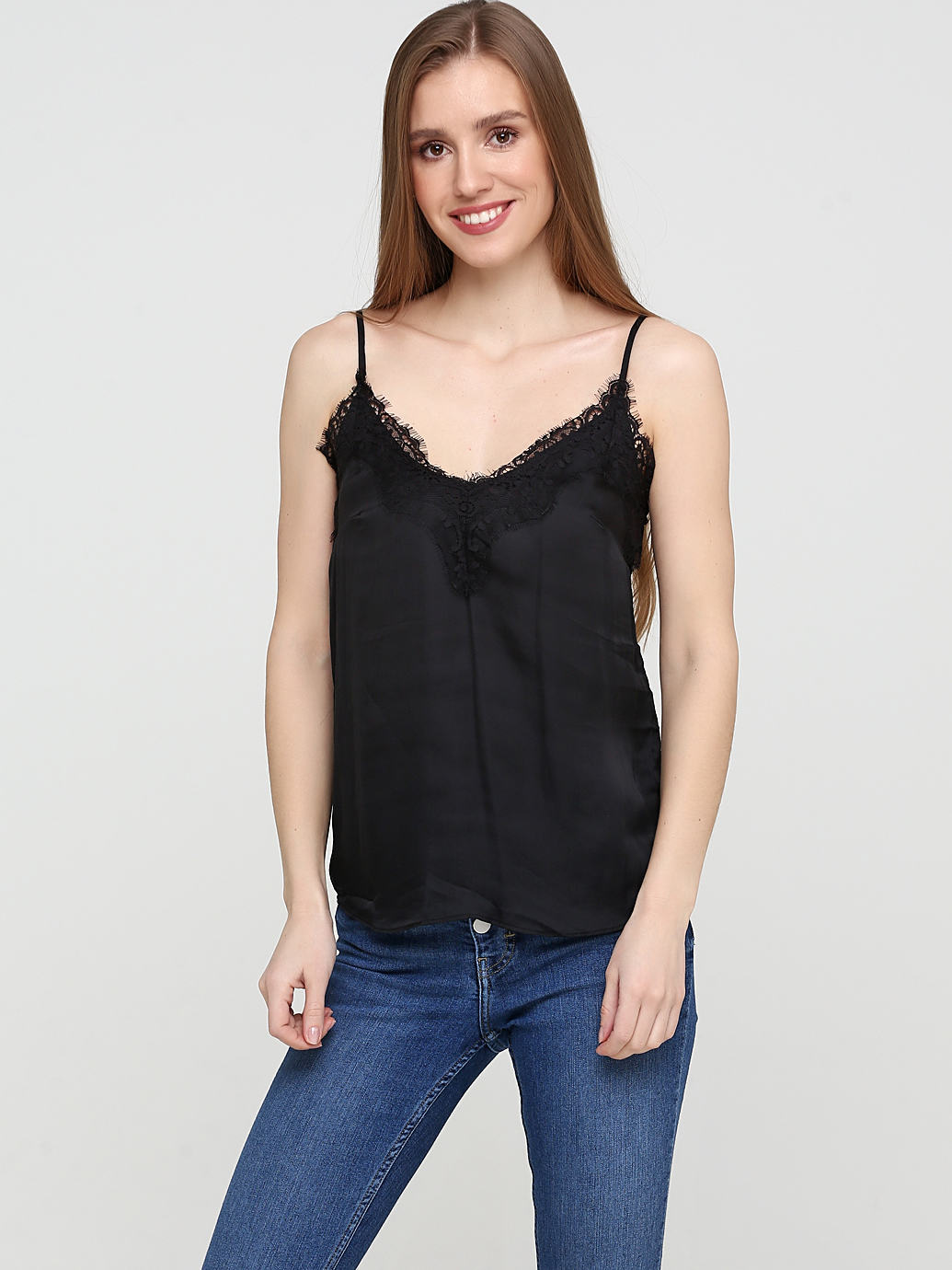 

Топ H&M 484061  Черный, Топ H&M 484061 32 Черный