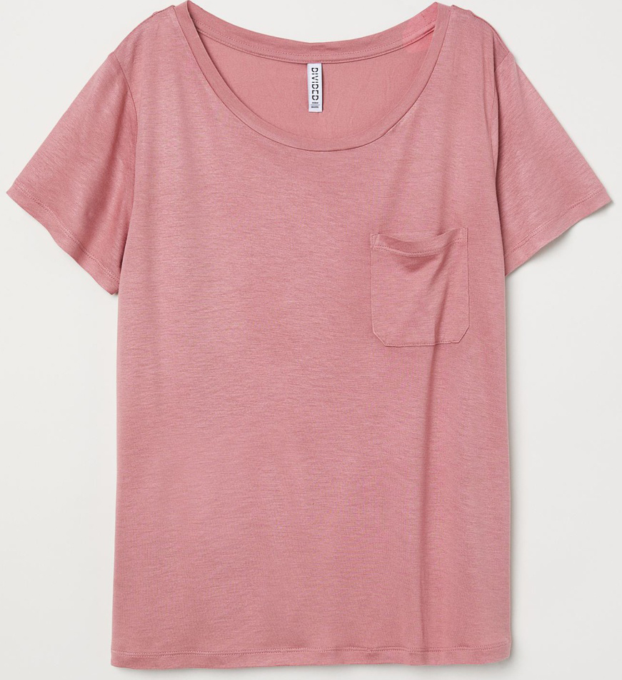 

Футболка H&M 0215337_т.оз L Темно-розовая (KZ2000000887753_LD2000000887753)