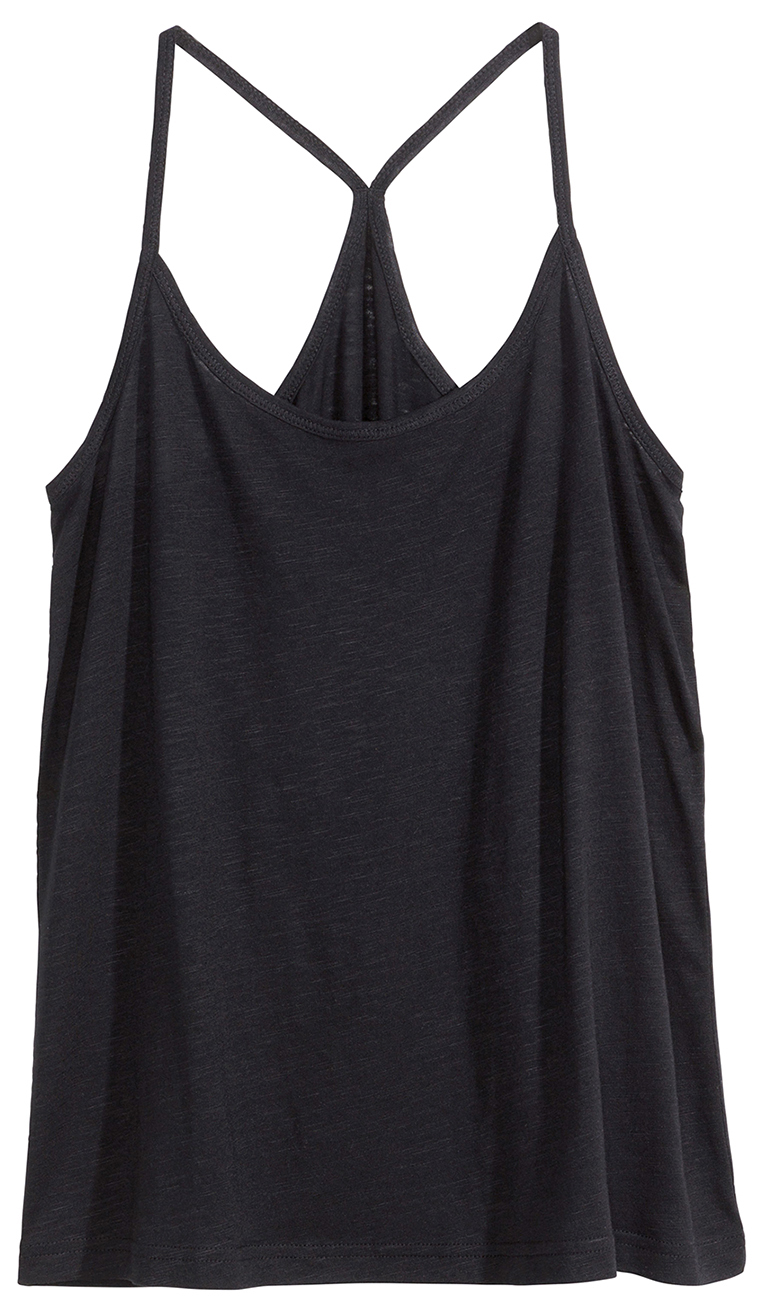 

Майка H&M 0391224_черн_01  Черная, Майка H&M 0391224_черн_01 S Черная