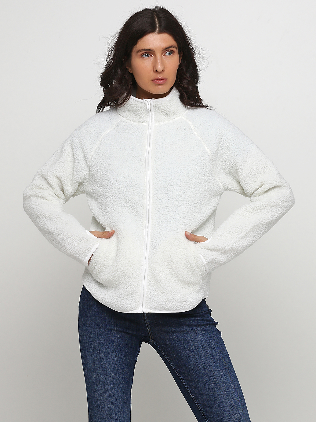 

Толстовка Monki 633159  Белая, Толстовка Monki 633159 XS Белая