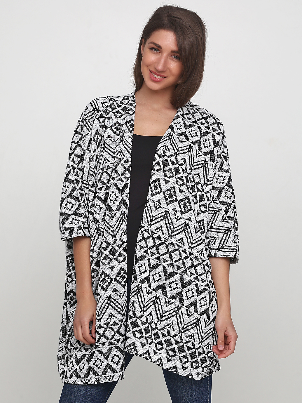 

Накидка H&M 0305020_2 XS Белая с черным