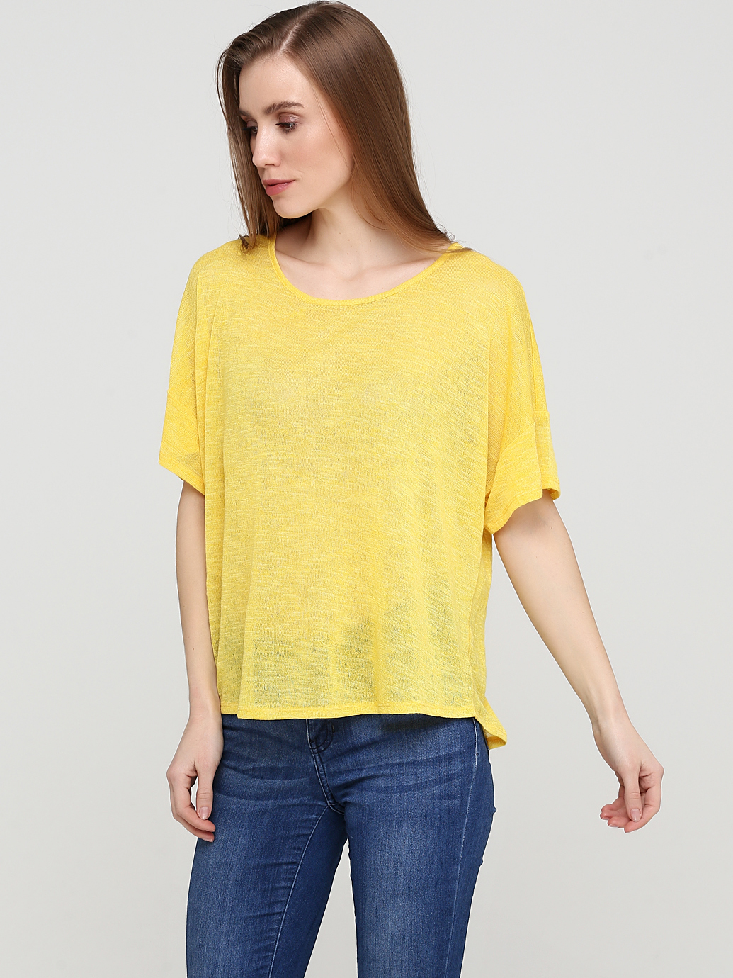 

Футболка H&M 25-0832  Желтая, Футболка H&M 25-0832 S Желтая