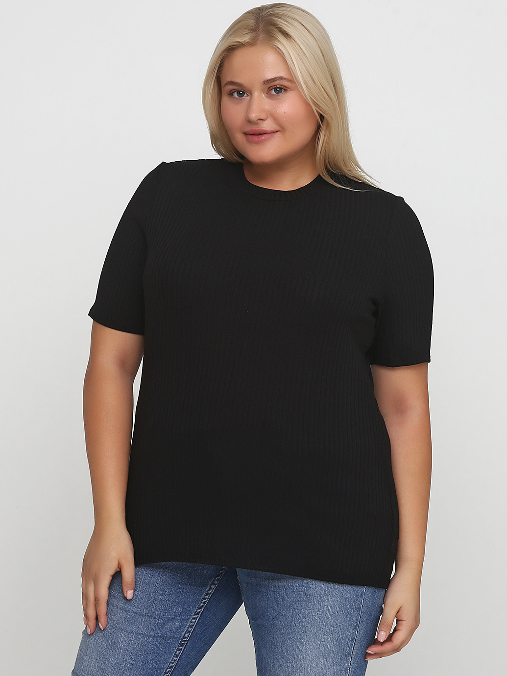 

Футболка H&M 0371529_черный  Черная, Футболка H&M 0371529_черный L Черная