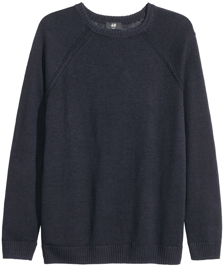 

Джемпер H&M 370631 M Темно-синий