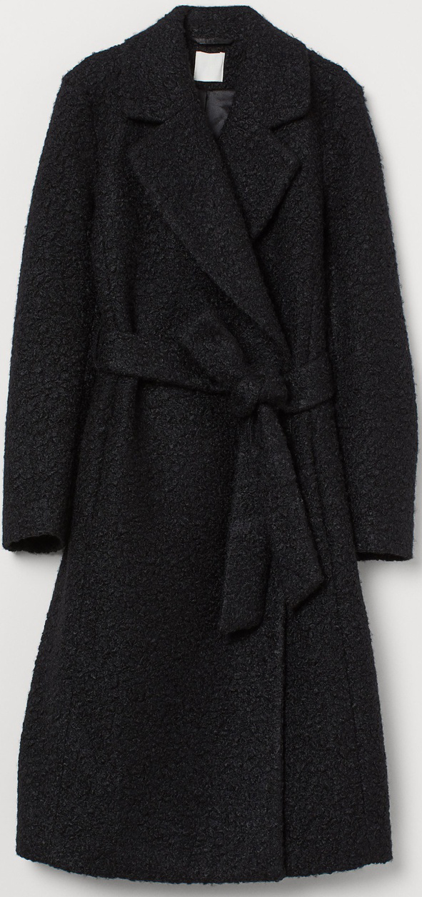 

Пальто H&M 0755362_черн. 38 Черное