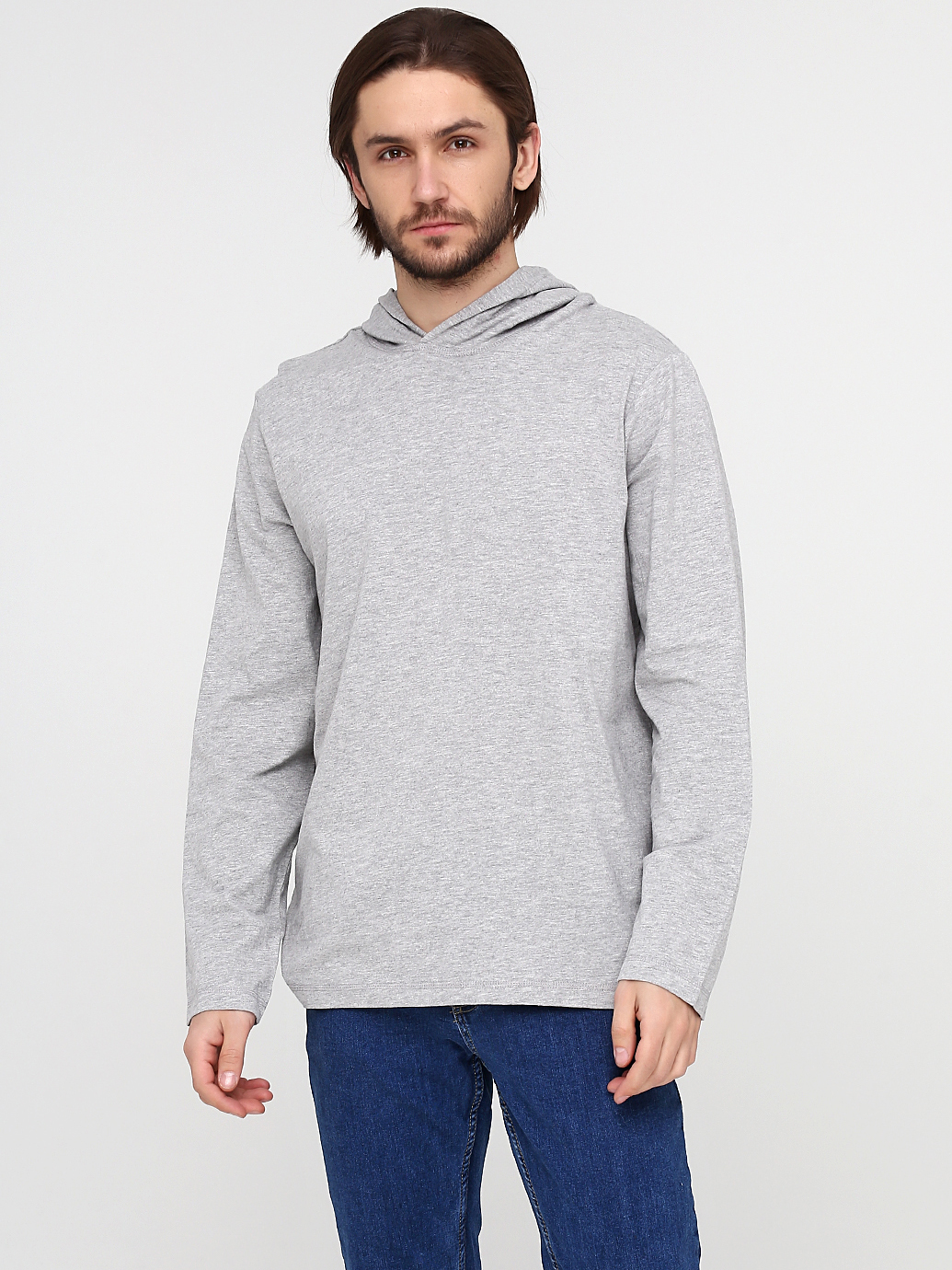 

Худи H&M 0561951_Серый M Серое