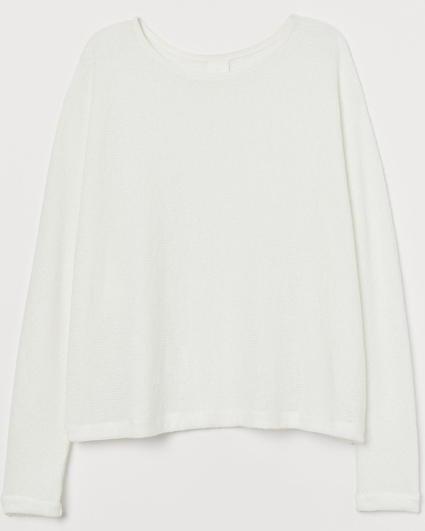 

Джемпер H&M 0829302_бел. M Белый