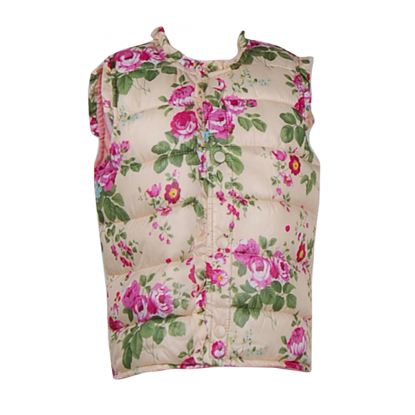 

Жилет с розочками 3 года (98 см) O 10251-beige бежевый цвет