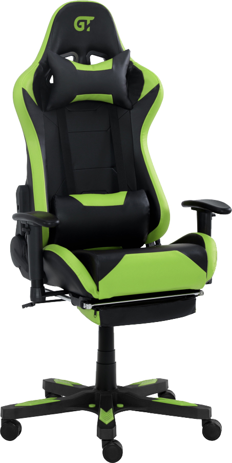 

Кресло для геймеров GT RACER X-2535-F Black/Green