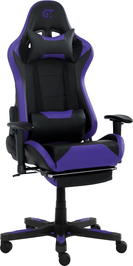 

Кресло для геймеров GT RACER X-2535-F Black/Purple