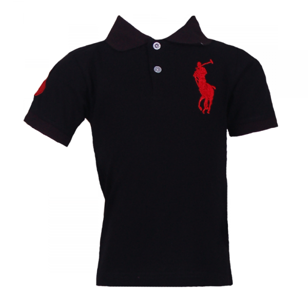 

Футболка для мальчика 5 лет (110 см) RL 40001-black черный цвет