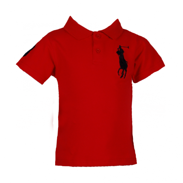 

Детская футболка поло 5 лет (110 см) RL 40001-red красный цвет