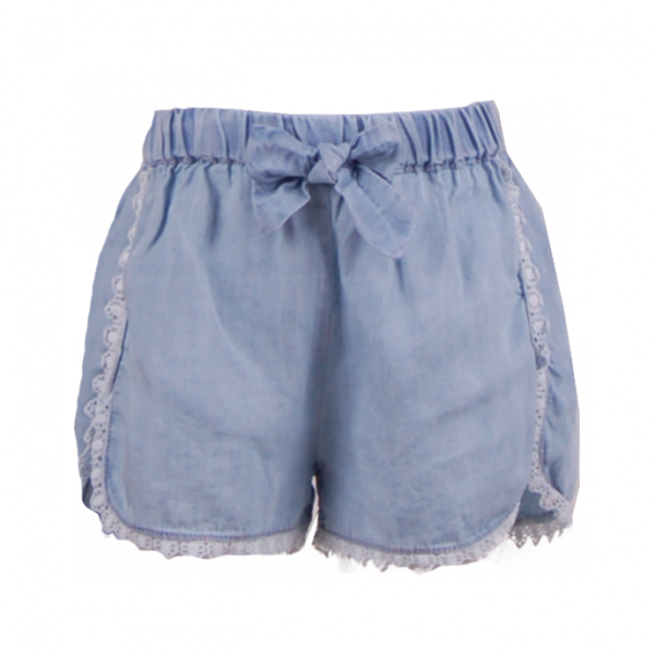 

Брендовые шорты для девочки 2 года (87 см) Z 60261-jeans джинс цвет