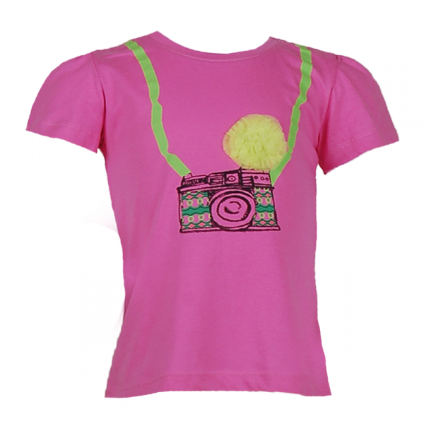 

Футболка с рисунком фотоаппарата 3 года (98 см) Gp 40026-pink светло розовый цвет