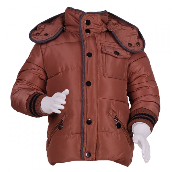 

Куртка утепленная с капюшоном. 4 года (104 см) O 10157-brown коричневый цвет