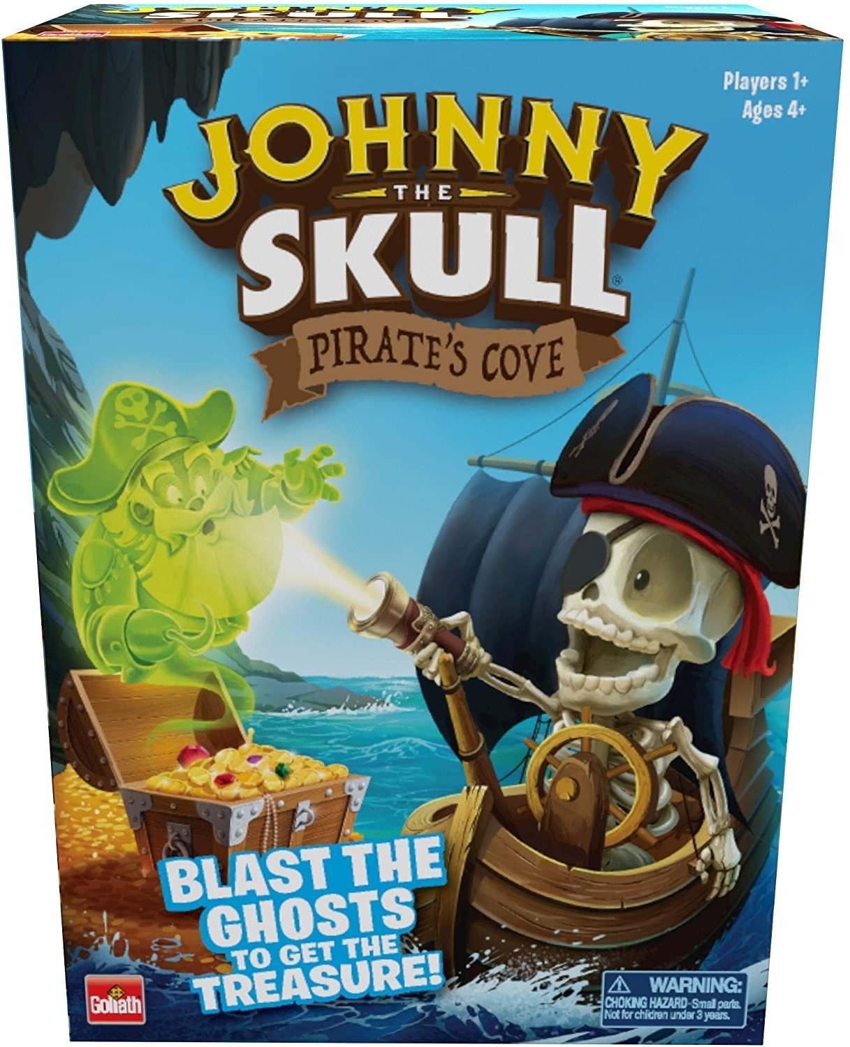 

Игра Настольная Goliath Johnny The Skull Pirate's Cove Бухта Пирата Черепа Джонни