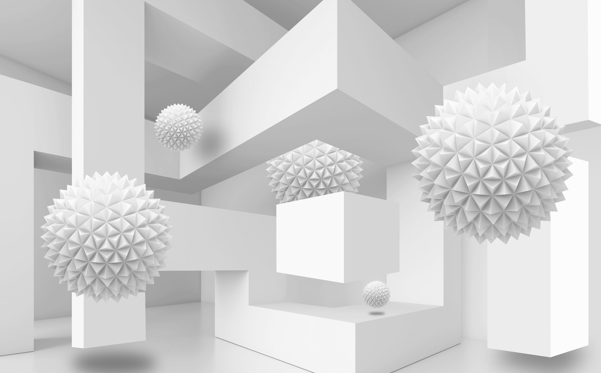 

Фотообои 3D '3D пространство' (3886) , Холст