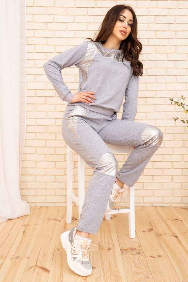

Костюм женский 167R8-1 цвет Серый M