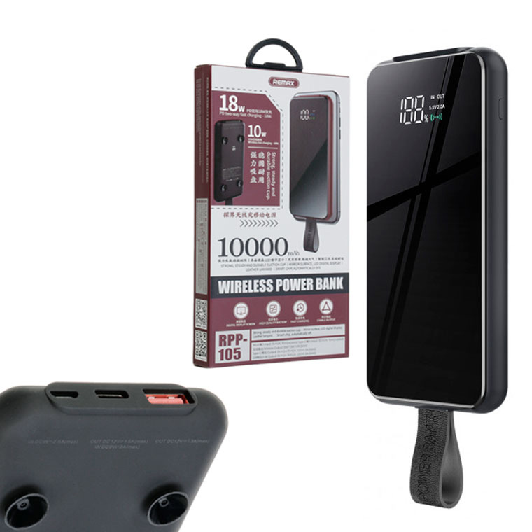 

Power Bank Remax Tangee RPP-105 10000 mAh черный