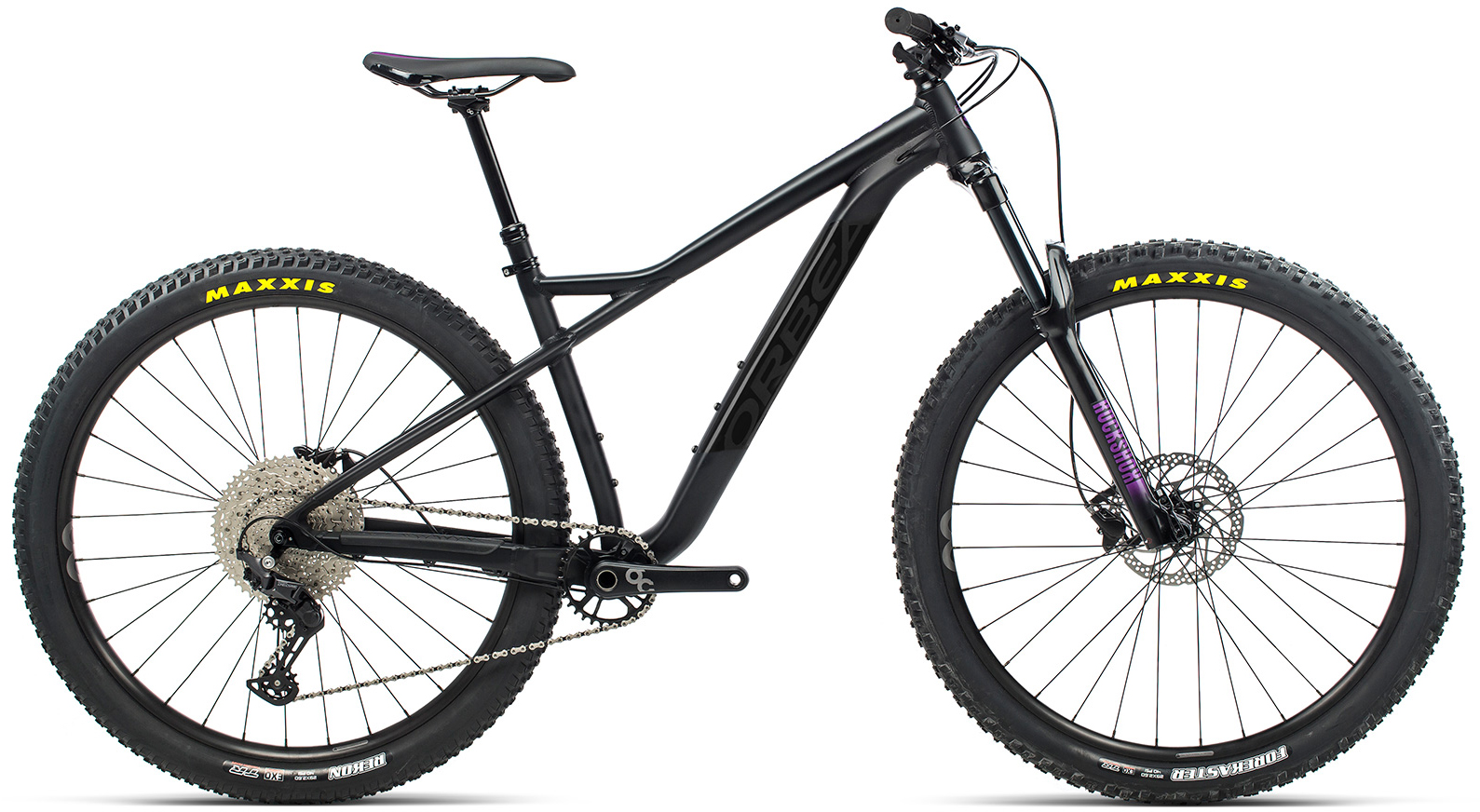 Акция на Велосипед Orbea Laufey H30 L 2021 Black / Black-Purple (L25119MQ) от Rozetka UA