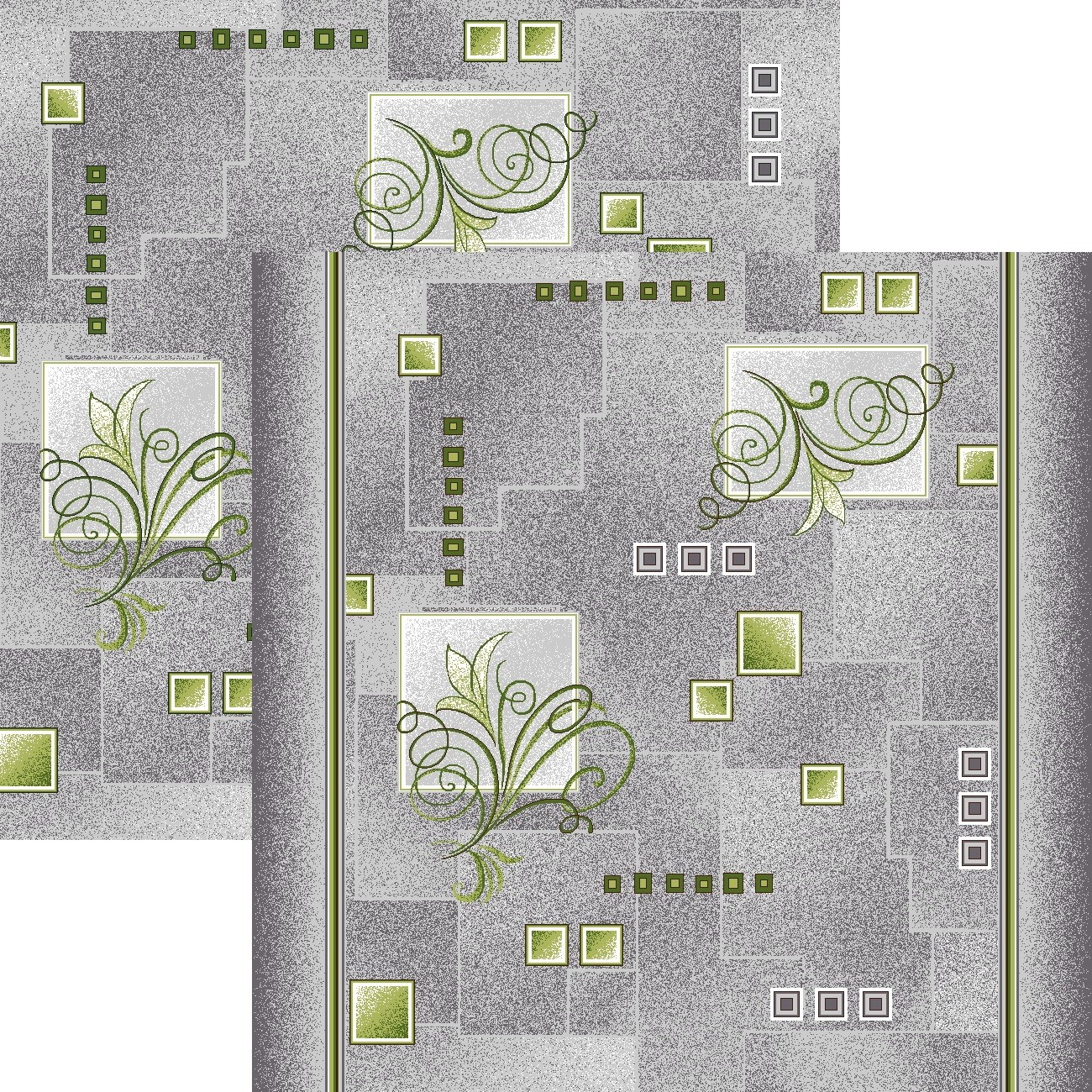 

Ковер Витебские ковры p1098 p1098/46 4x6 серый