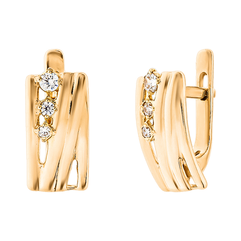 

Серьги Diamant С2446