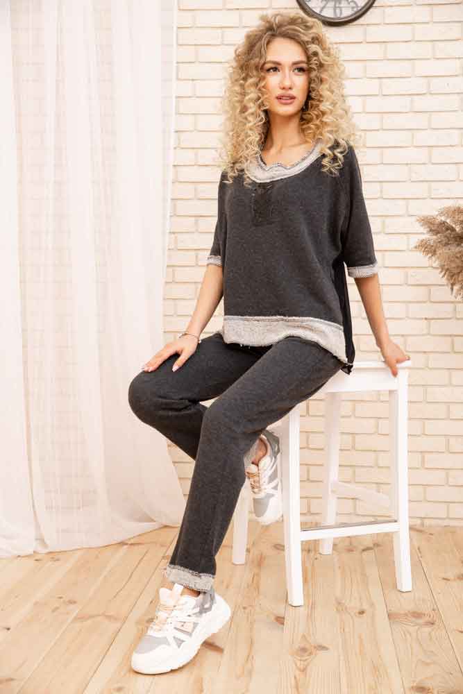 

Костюм женский 167R32-2 цвет Серый XS